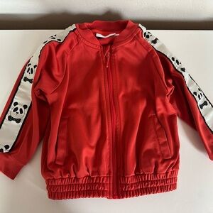 Mini Rodini Vibrant Red Jacket 92/98